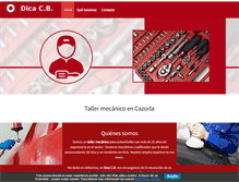 Tablet Screenshot of dicacb.com